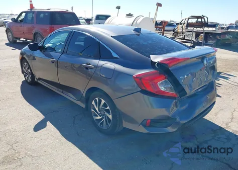 2018 Honda Civic Ex from USA, damaged, VIN 19XFC2F74JE014512